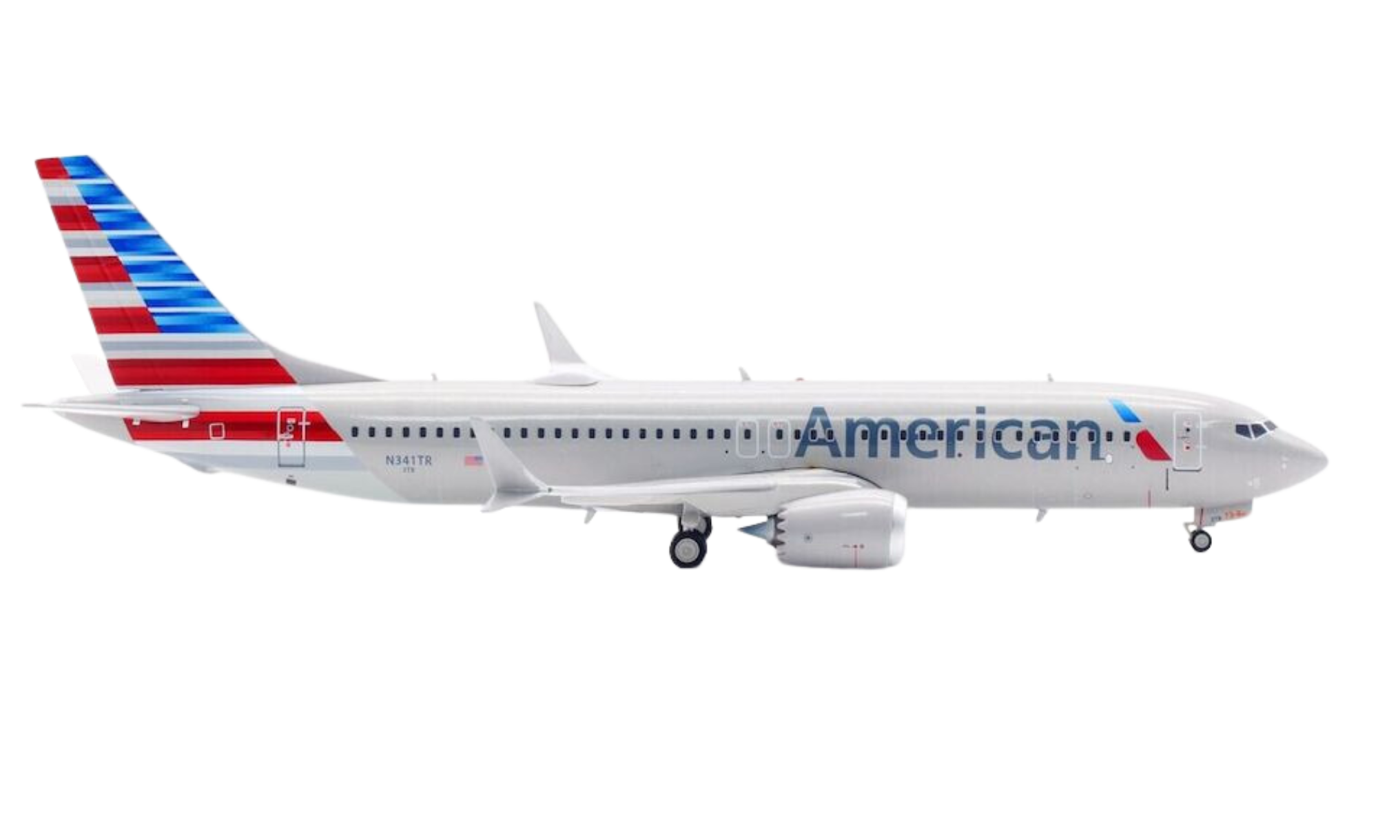 American Airlines  Boeing B737 MAX 8 N341TR Model